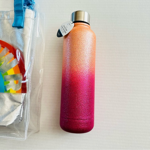 Wonder Nation Women's GRL PWR 11" Clear Tote, backpack & Water Bottle NEW - Picture 4 of 15